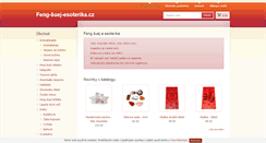 Desktop Screenshot of feng-suej-esoterika.cz